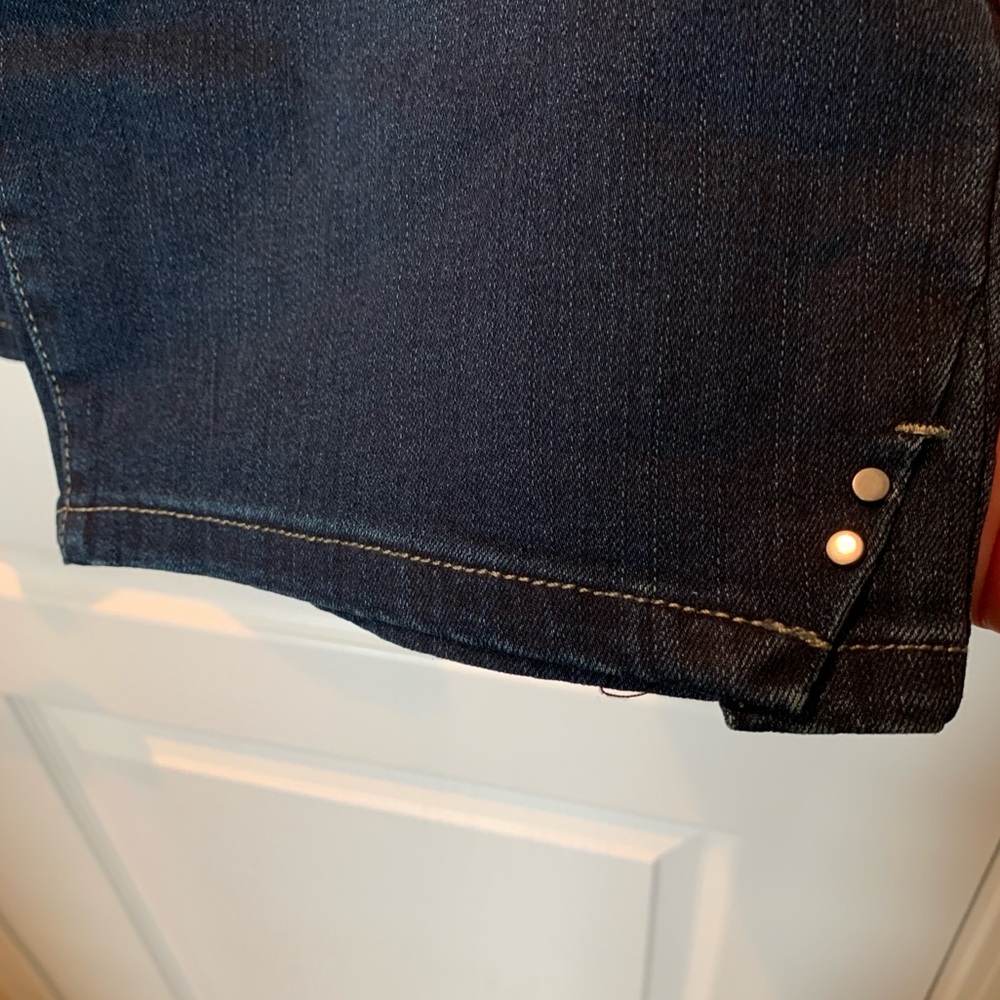 GV GLORIA VANDERBILT Women’s Capri Skimmer Jeans 10 Average NWT - Picture 8 of 13